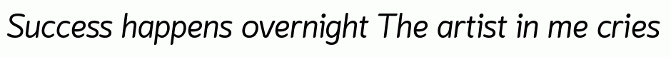 Lounge Italic