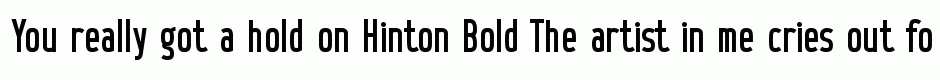 Hinton Bold