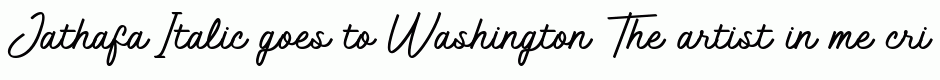 Jathafa Italic