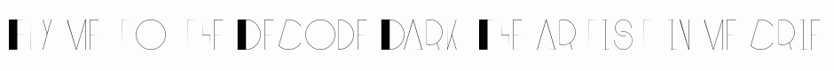 Decode Dark
