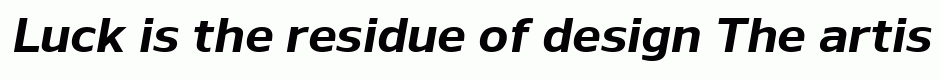 Nauman Bold Italic