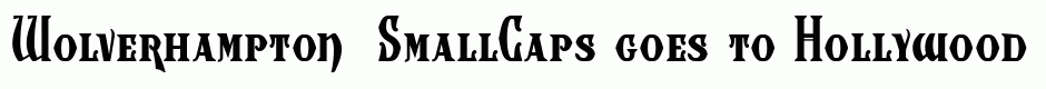 Wolverhampton  SmallCaps