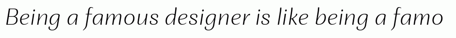 Orchidea Pro ExtraLight Italic