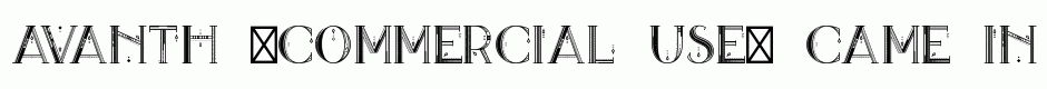 Avanth (Commercial Use)