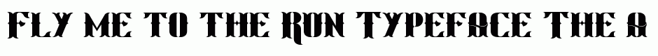 Run Typeface