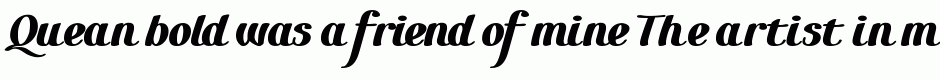 Quean bold
