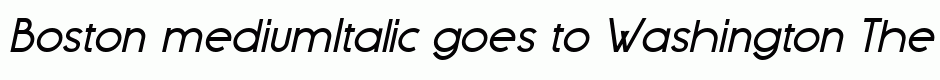 Boston mediumItalic