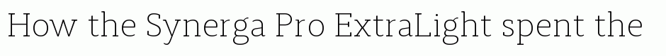 Synerga Pro ExtraLight