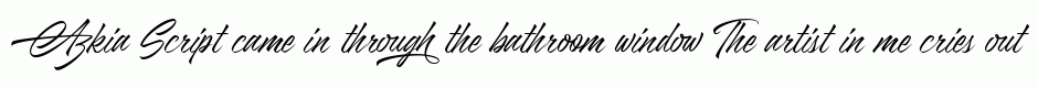 Azkia Script