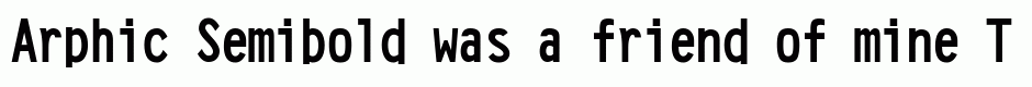 Arphic Semibold
