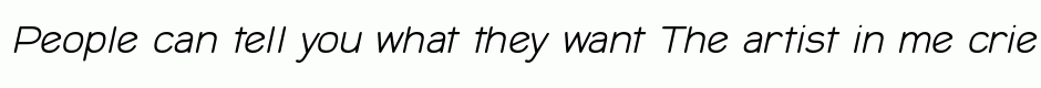 Jane light italic