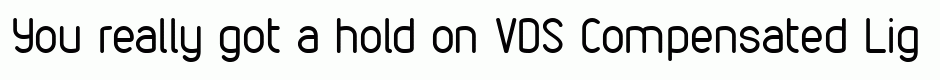 VDS Compensated Light Italic