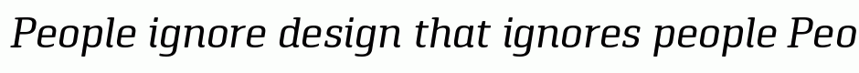 Pancetta Serif Pro Italic