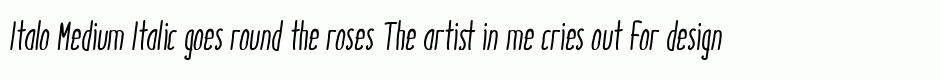 Italo Medium Italic