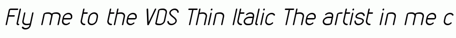 VDS Thin Italic