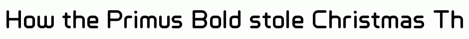 Primus Bold