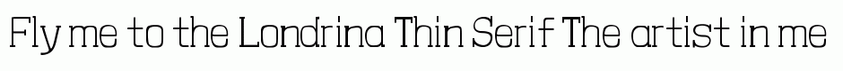 Londrina Thin Serif