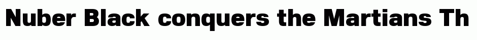 Nuber Black