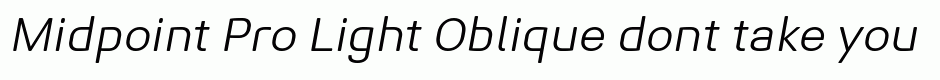 Midpoint Pro Light Oblique