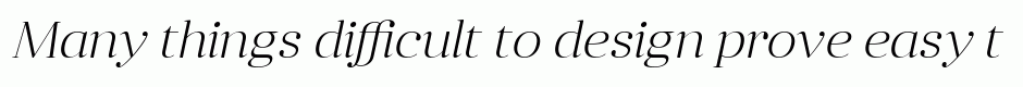 Anglecia Pro Display ExtraLight Italic
