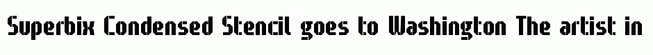 Superbix Condensed Stencil