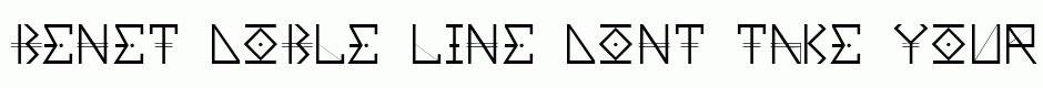 Benet doble line