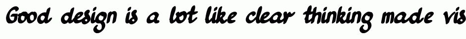 Pan Cake italic