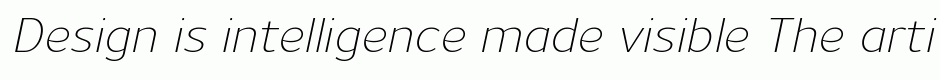 Uniman Light Italic