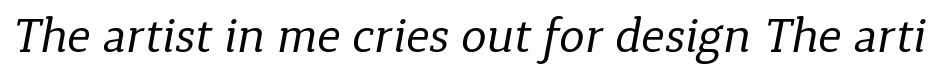 Synerga Pro Italic