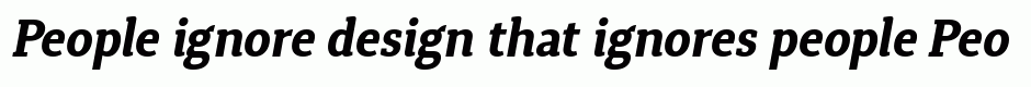 Synerga Pro Bold Italic