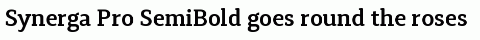 Synerga Pro SemiBold