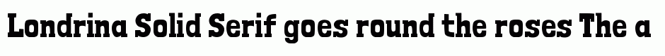 Londrina Solid Serif