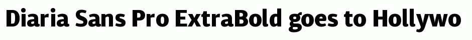 Diaria Sans Pro ExtraBold