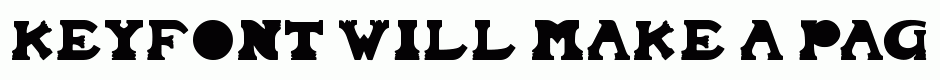 Keyfont