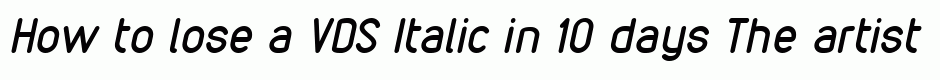 VDS Italic