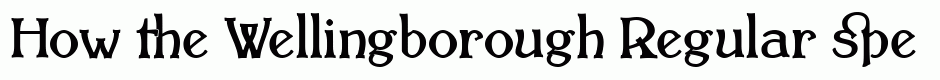 Wellingborough Regular