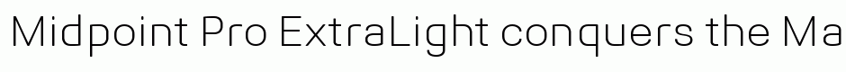 Midpoint Pro ExtraLight