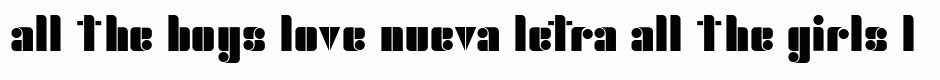 Nueva Letra