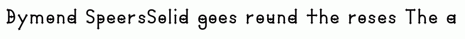 Dymond Speers-Solid