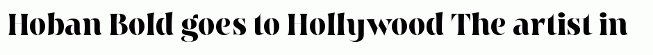 Hoban Bold