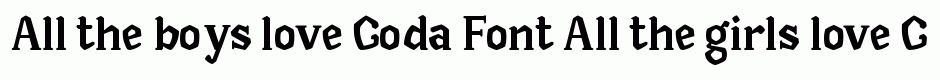 Goda Font