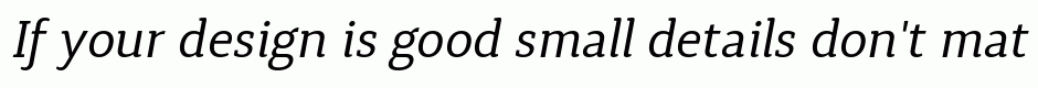 Synerga Pro Italic