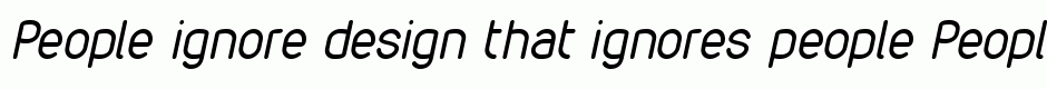 VDS Compensated Light Italic