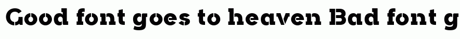 Arkibal Serif Stencil Heavy