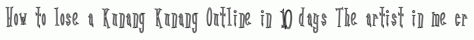 Kunang-Kunang Outline