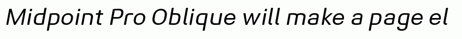 Midpoint Pro Oblique
