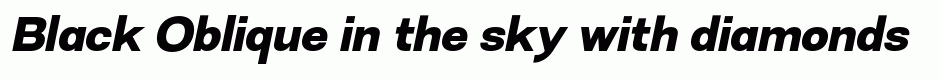 Black Oblique