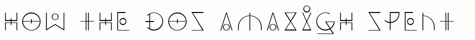 DOS Amazigh