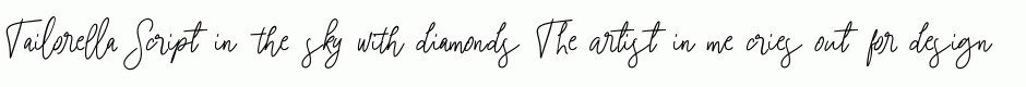 Tailorella Script