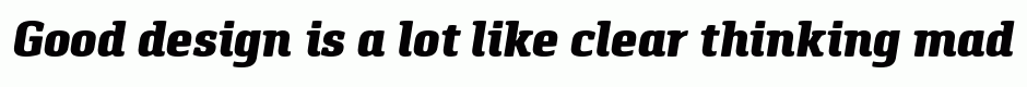 Pancetta Serif Pro Black Italic
